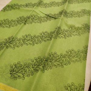 Embroidery Work Running Blouse Fizz, Buy Kota Doria Saree Online, KotaDoria, Silk Sarees